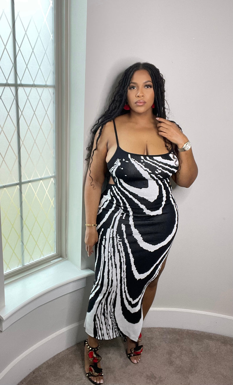 Siya Swirl dress