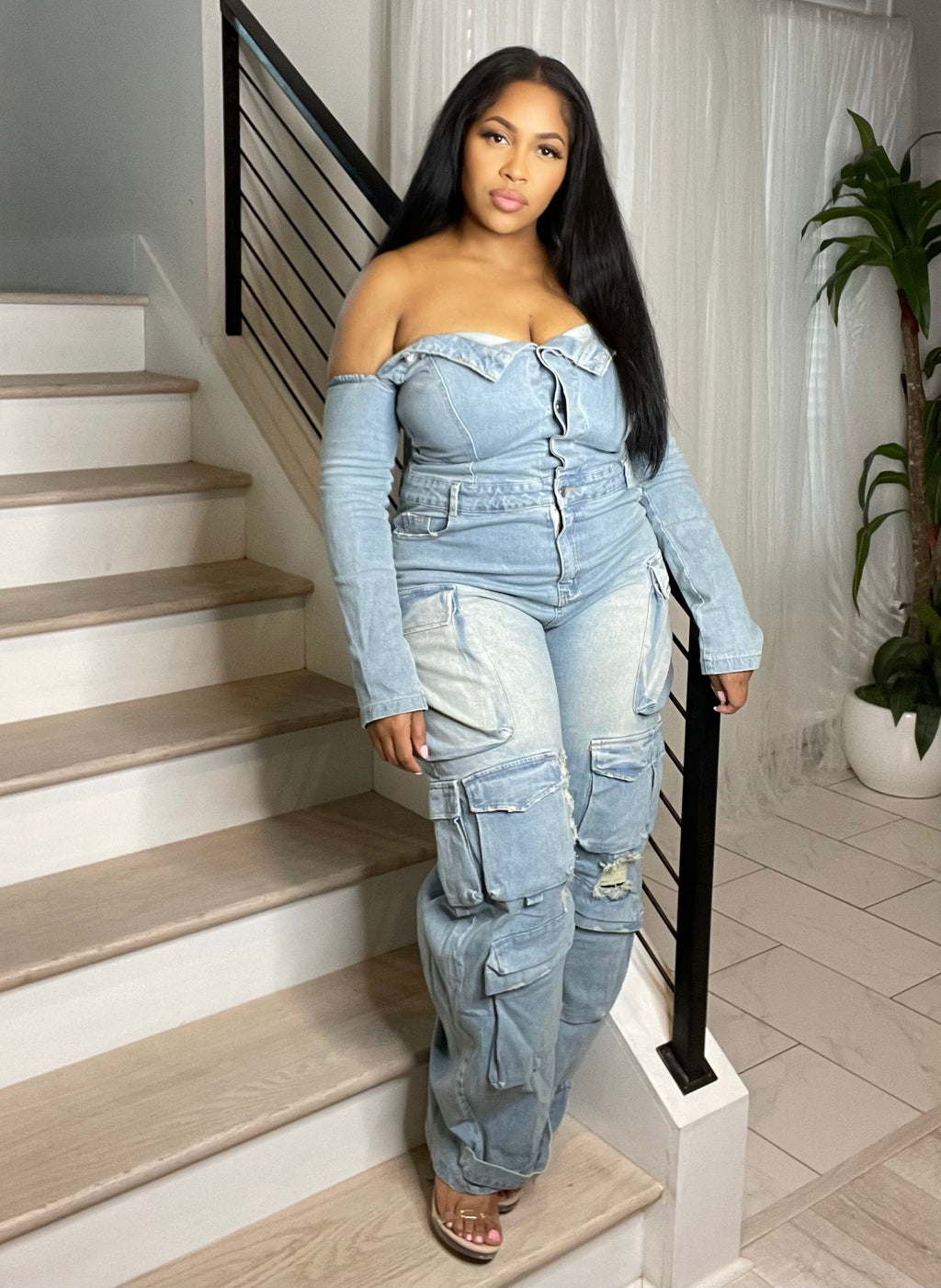 Roxy Denim jumpsuit